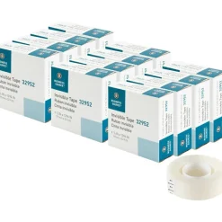 Business Source Invisible Tape Dispenser Refill Roll