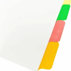 Business Source Laminated Write-On Tab Indexes - 8 Write-on Tab(s) - 8 Tab(s)/Set - 11