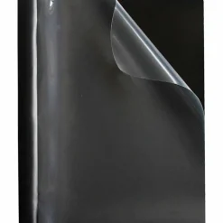 Business Source Letter Report Cover - 1/2" Folder Capacity - 8 1/2" x 11" - 100 Sheets Capacity - 3x Prong Fastener(s) - Black - 25/Box - 78512