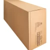 Business Source Light-Duty Storage Boxes With Lift-Off Lids, Letter Size, 12" x 24" x 10", White, Box Of 12