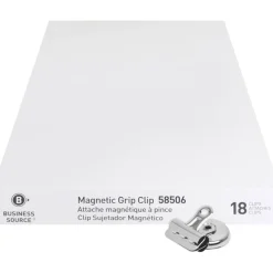 Business Source Magnetic Grip Clips Pack
