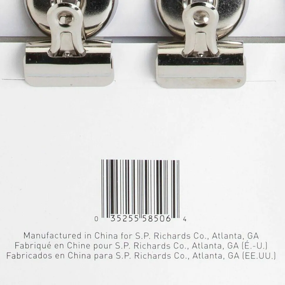 Business Source Magnetic Grip Clips Pack