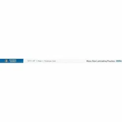 Business Source 5 mil Menu-size Laminating Pouches - 12.13