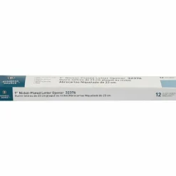 Business Source Nickel-Plated Letter Opener - 9