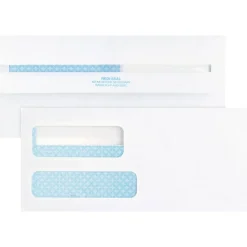 Business Source No. 9 Double Window Invoice Envelopes - Double Window - #9 - 8 7/8