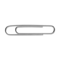 Business Source Paper Clips - Jumbo - 1000 / Pack - Silver - Steel