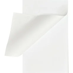 Business Source Plain Memo Pads - 100 Sheets - Plain - Glued - Unruled Front Ruling - 15 lb Basis Weight - 65900