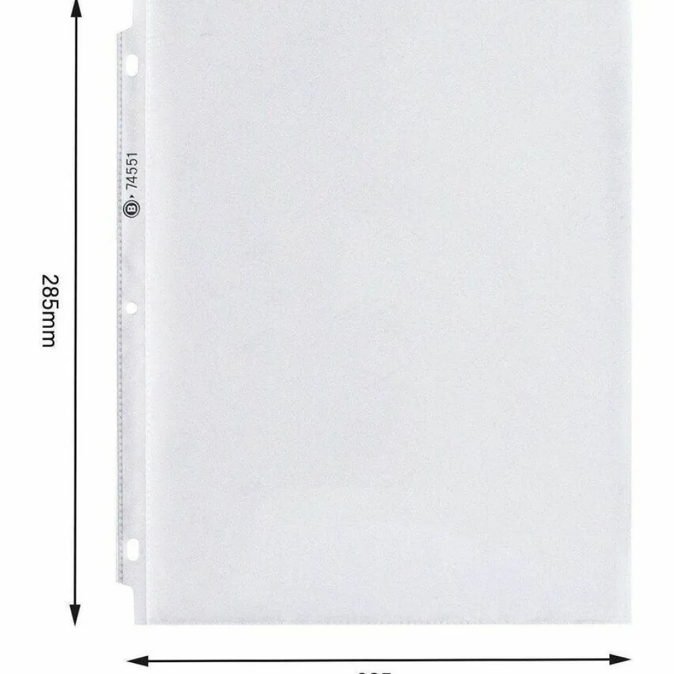 Business Source Poly Sheet Protectors