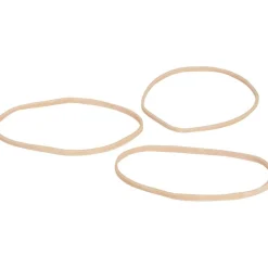 Business Source Quality Rubber Bands - Size: #16 - 2.5" Length x 0.1" Width - Sustainable - Rubber - Crepe - 1800 / Pack