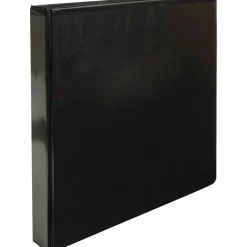 Business Source Round Ring View Binder, 1