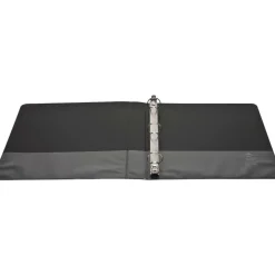 Business Source Round Ring View Binder, 1