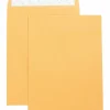 Business Source Self Adhesive Kraft Catalog Envelopes - Catalog - 10" Width x 13" Length - 28 lb - Self-sealing - Brown Kraft - Kraft - 250 / Box