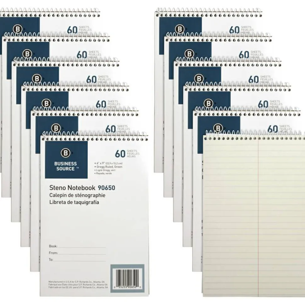 Business Source Steno Notebooks