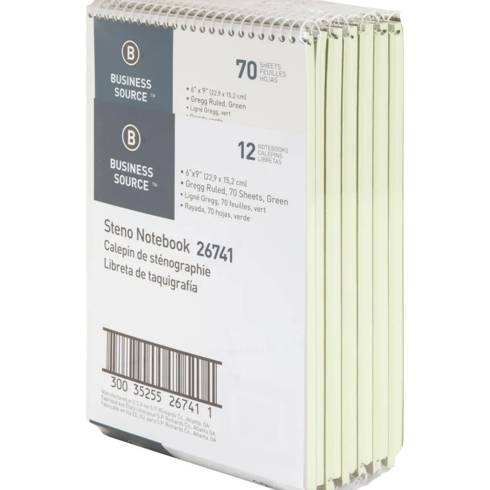 Business Source Steno Notebook