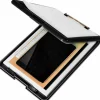 Business Source Storage Clipboard - 8 1/2" x 11" Sheet Size - Plastic - Black - 1 Each