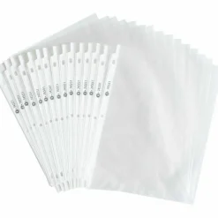 Business Source Top-Loading Poly Sheet Protectors - 11