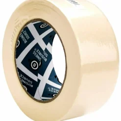 Business Source Utility-purpose Masking Tape - 60 yd x 2"- 3" Core - Tan - Crepe Paper Backing - - 16462PK