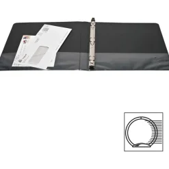 Business Source View 3-Ring Binder, 1 1/2