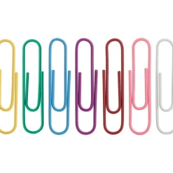 Business Source Vinyl-coated Gem Clips