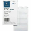 Business Source Wirebound Memo Books, 5" x 3", 50 Sheets, White, Pack Of 12