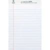 Business Source Writing Pads - 50 Sheets - 0.28" Ruled - 16 lb Basis Weight - Jr.Legal - 8"x5" Sheet Size - 63110