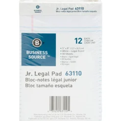 Business Source Writing Pads - 50 Sheets - 0.28