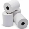 Business Source 3-1/8"x230' POS Receipt Thermal Rolls, 3 1/8" x 230 ft, 48 g/m² Grammage, White, 10-Pack