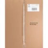 Business Source 25"x30" Self-stick Easel Pads - 30 Sheets - Plain - 25" x 30" Sheet Size - White Paper - Cardboard Cover - Self-stick - 4 / Carton