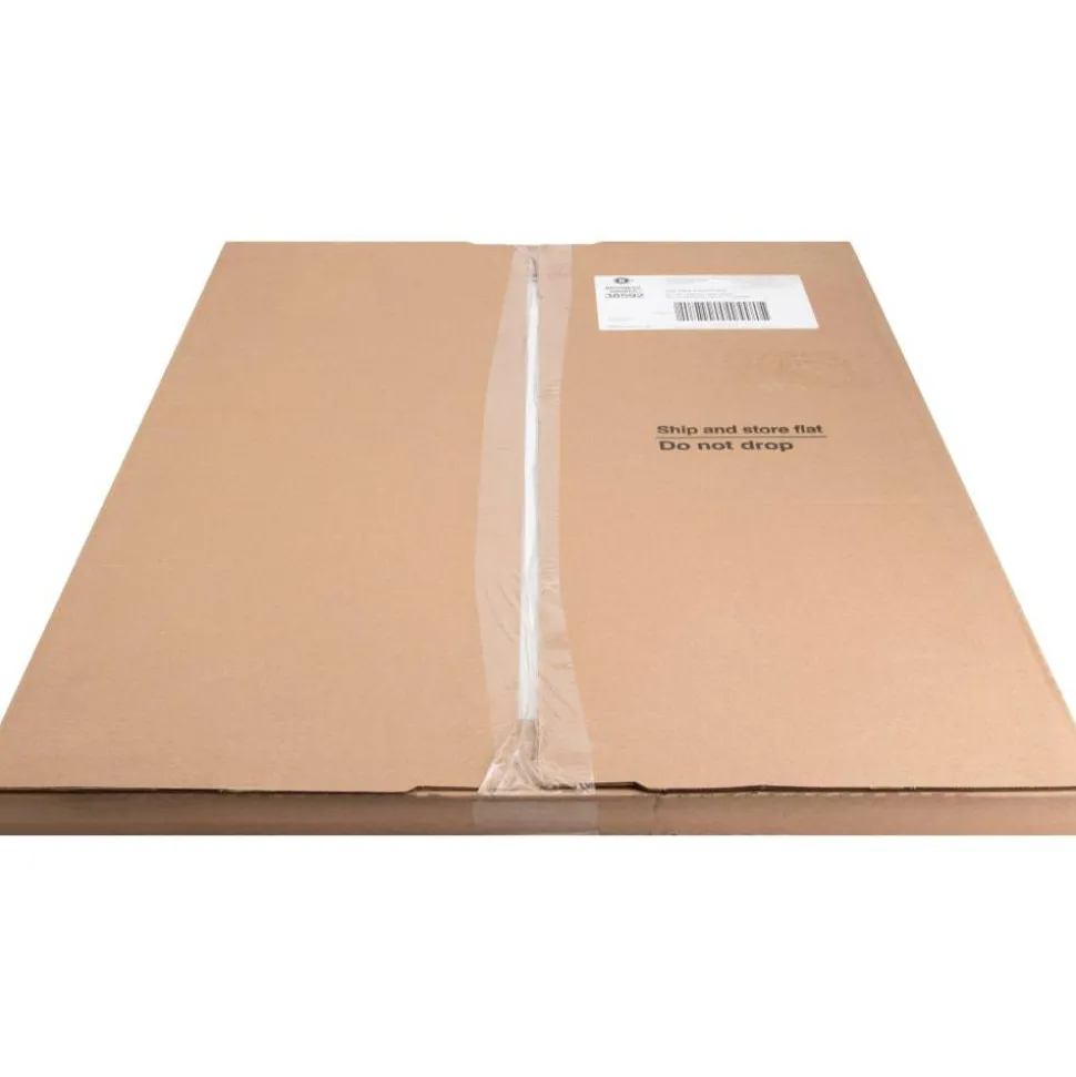 Business Source 25"x30" Self-stick Easel Pads - 30 Sheets - Plain - 25" x 30" Sheet Size - White Paper - Cardboard Cover - Self-stick - 4 / Carton