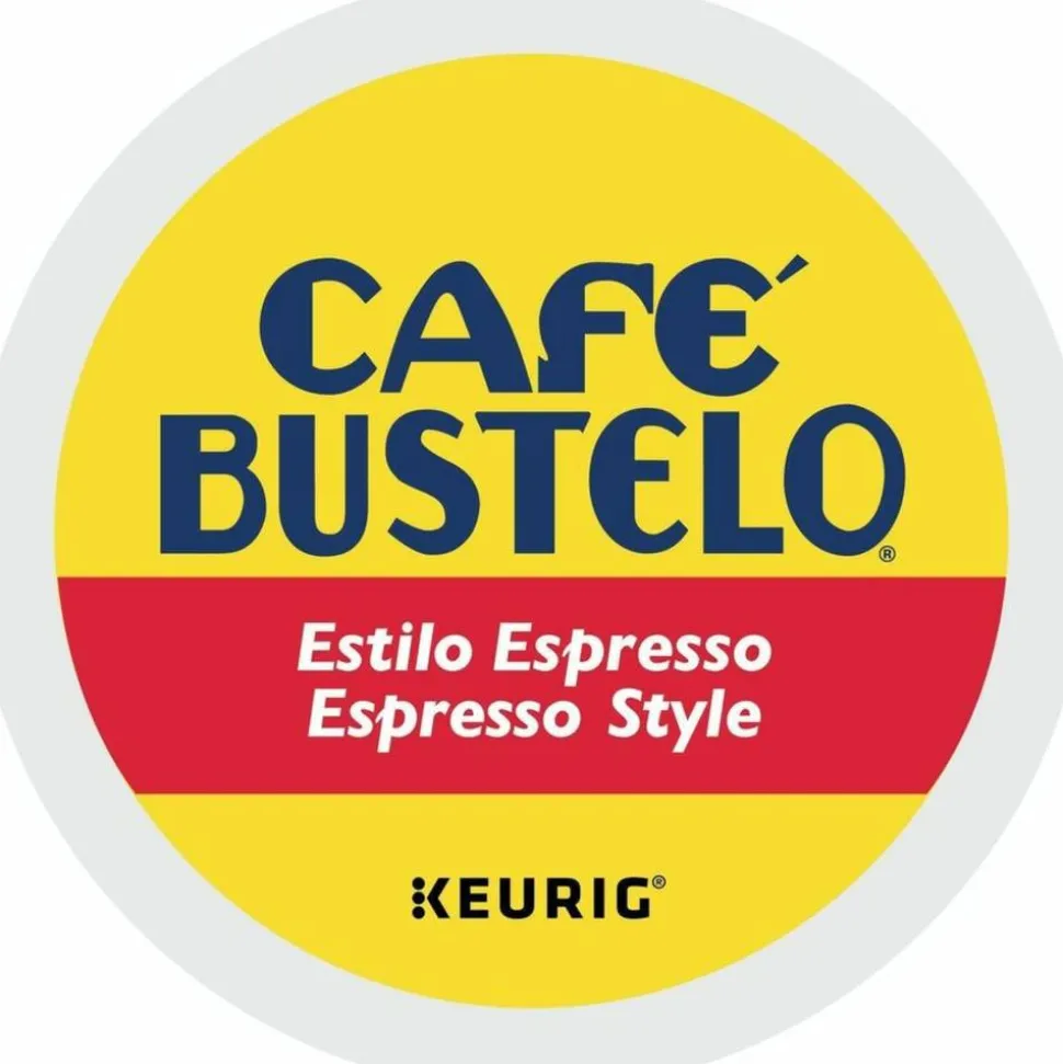 Cafe Bustelo Caf Bustelo Espresso Roast Coffee K Cup Pods, Box Of 48