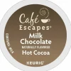 Cafe Escapes Caf Escapes Milk Chocolate Hot Cocoa Single Serve K Cup , Box Of 24