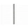 Cambridge Limited 30% Recycled Business Notebook, 4 7/8" x 8", 1 Subject, Legal Ruled, 80 Sheets, Black (06074)