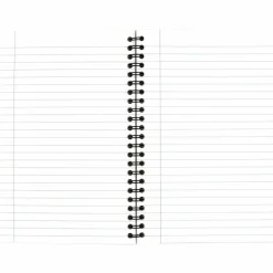 Cambridge Limited 30% Recycled Business Notebook, 4 7/8" x 8", 1 Subject, Legal Ruled, 80 Sheets, Black (06074)