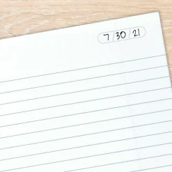 Cambridge Limited 30% Recycled Business Notebook, 6 5/8" x 9 1/2", 1 Subject, Legal Ruled, 80 Sheets, Black (06672)