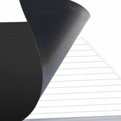 Cambridge Limited 30% Recycled Business Notebook, 6 5/8" x 9 1/2", 1 Subject, Legal Ruled, 80 Sheets, Black (06672)