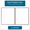 Cambridge Limited Business Notebook, 8 1/2" x 11", 1 Subject, Legal Ruled, 96 Sheets, Black (06100)
