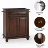 Cambridge Granite Top Portable Kitchen Island/Cart