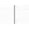 Cambridge Limited 30% Recycled Business Notebook, 8 1/2" x 11", 1 Subject, Legal Ruled, 80 Sheets, Black (06132)