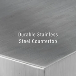 Cambridge Stainless Steel Top Full Size Kitchen Island/Cart