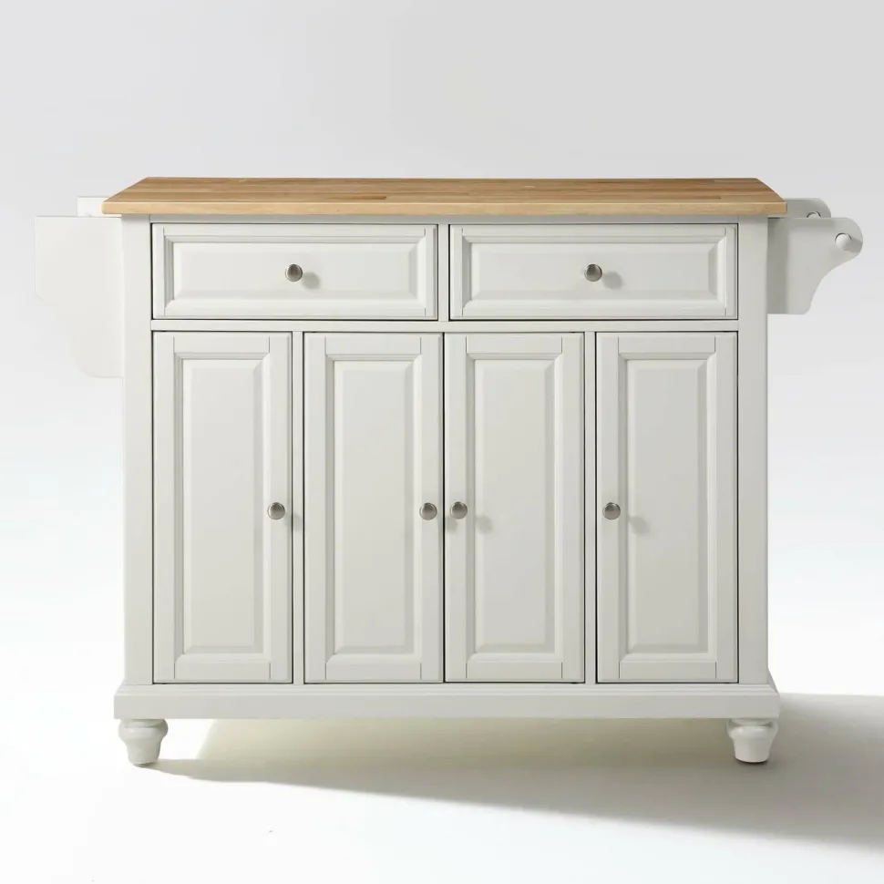 Cambridge Wood Top Full Size Kitchen Island/Cart