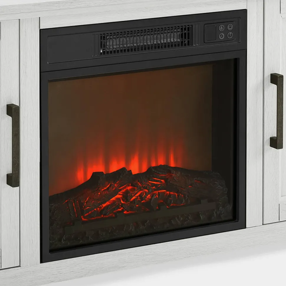 Camden 48" Corner Tv Stand W/Fireplace