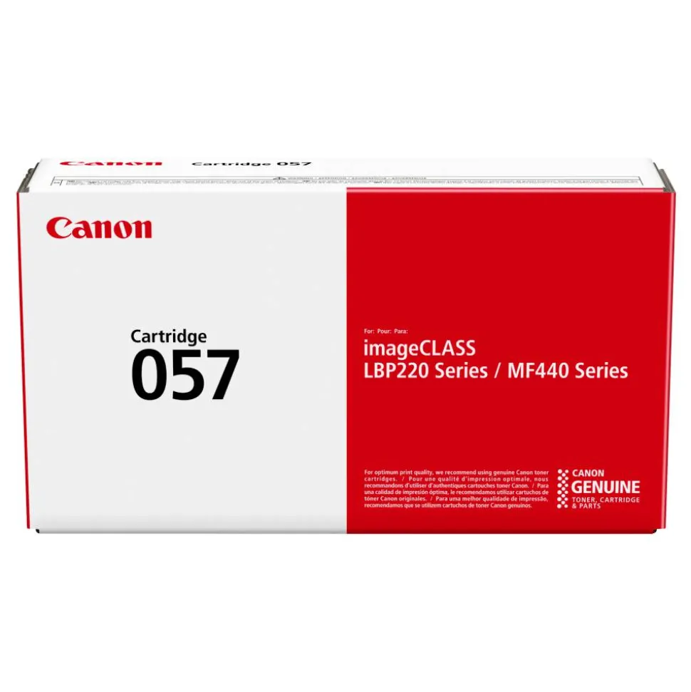 Canon 3009C001 (CRG-057) Toner, 3,100 Page-Yield, Black