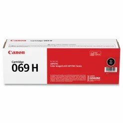 Canon 5098C001 (069 H) High-Yield Toner, 7,600 Page-Yield, Black