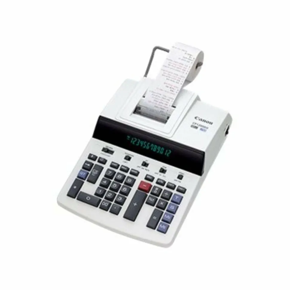 Canon CP1200DII Commercial Desktop Calculator - White