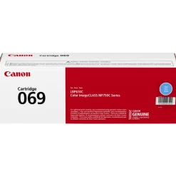 Canon 69 Cyan Standard Yield Toner Cartridge, 5093C001
