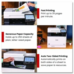 Canon imageCLASS MF753Cdw II, Wireless Multifunction Laser Printer, Copy/Fax/Print/Scan