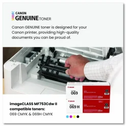 Canon imageCLASS MF753Cdw II, Wireless Multifunction Laser Printer, Copy/Fax/Print/Scan