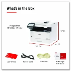Canon imageCLASS MF465dw II Laser Printer, Copy/Fax/Print/Scan
