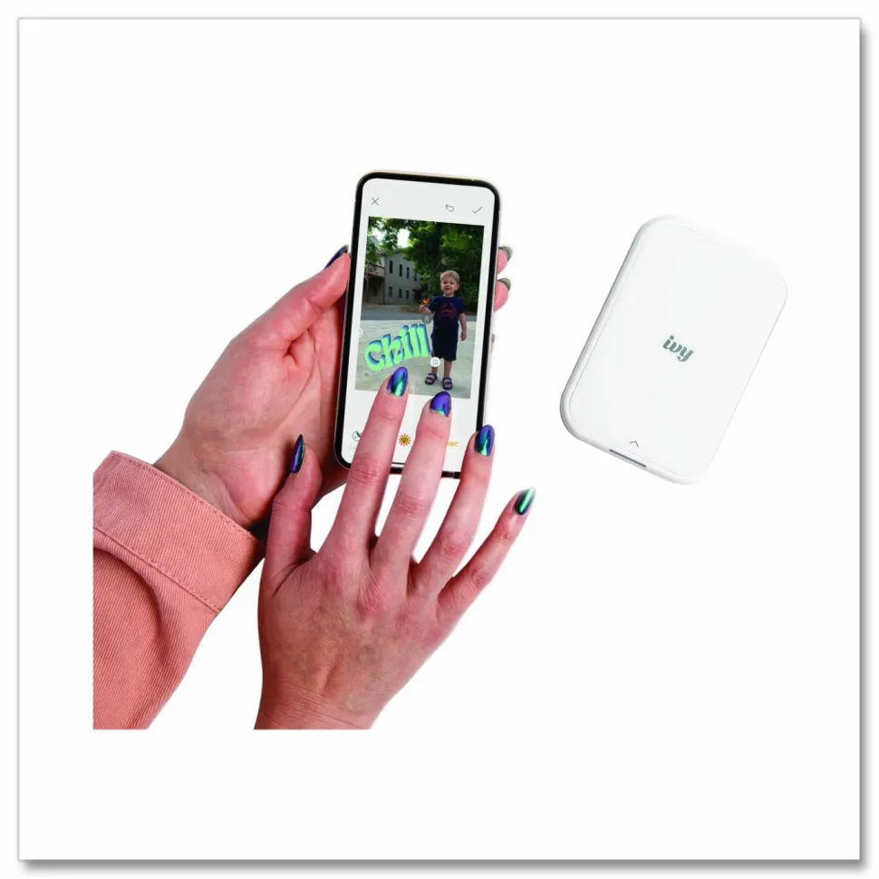 Canon IVY 2 Wireless Photo Printer, White