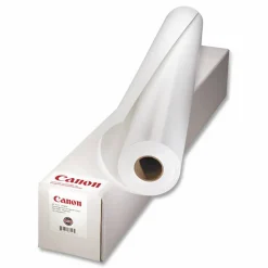 Canon Matte Coated Paper Roll, 2" Core, 8 mil, 24" x 100 ft, Matte White